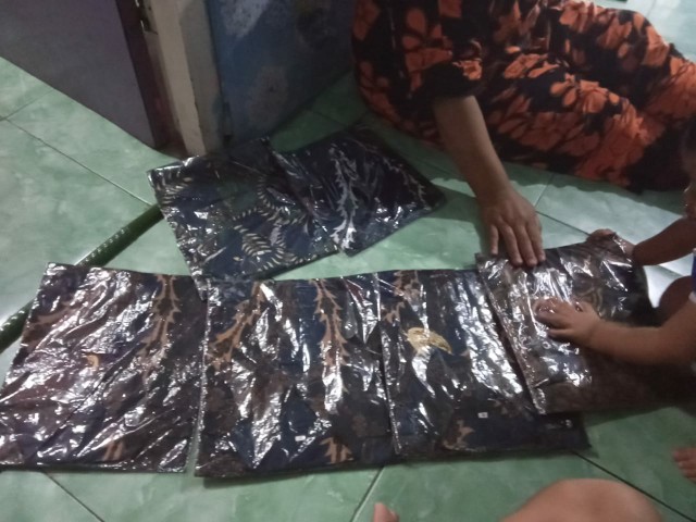 Batik Wanita Atasan Batik Wanita Blouse Batik Wanita S-5l Seragam Kantor Kerja Kekinian Terbaru