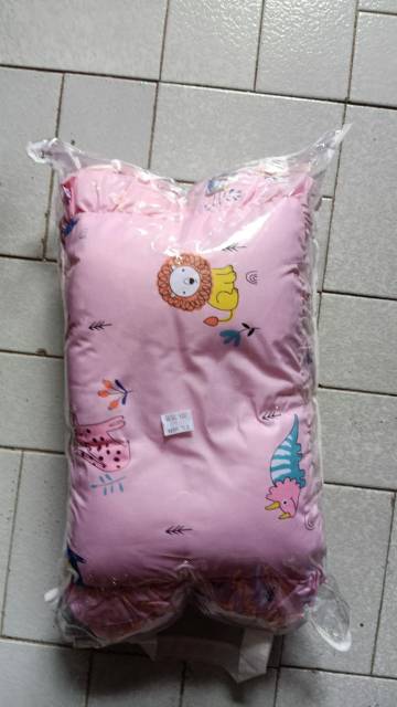 Guling bantal peyang bayi set panjang guling 40cm sarung bisa lepas katun halus isi dakron