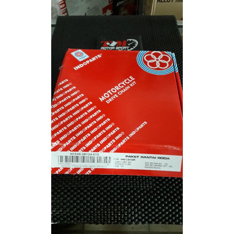 GEAR SET/CHAIN KIT/GEAR SET VIXION NEW/MEGA PRO/VIXION OLD INDOPART