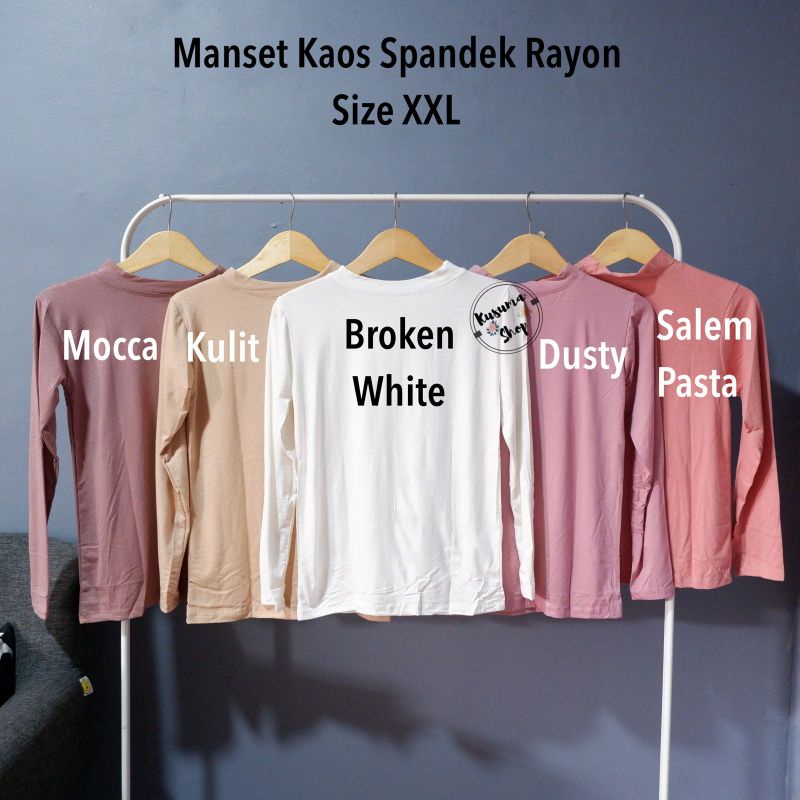 Manset Baju Bahan Rayon Size XXL LD 92-105cm