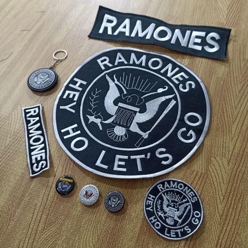 Backpatch bordir besar RAMONES best quality