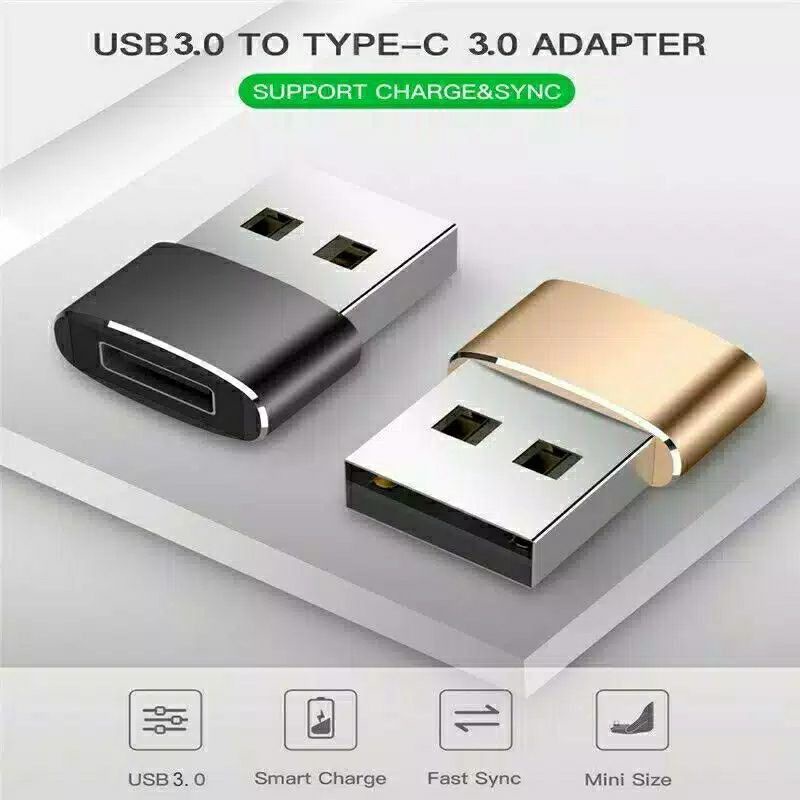 OTG USB Type C Female to USB A Male Adapter Converter Connector