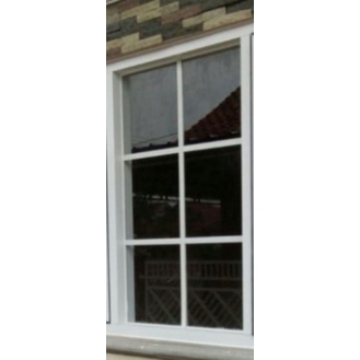 Kusen Jendela aluminium kaca mati ornamen