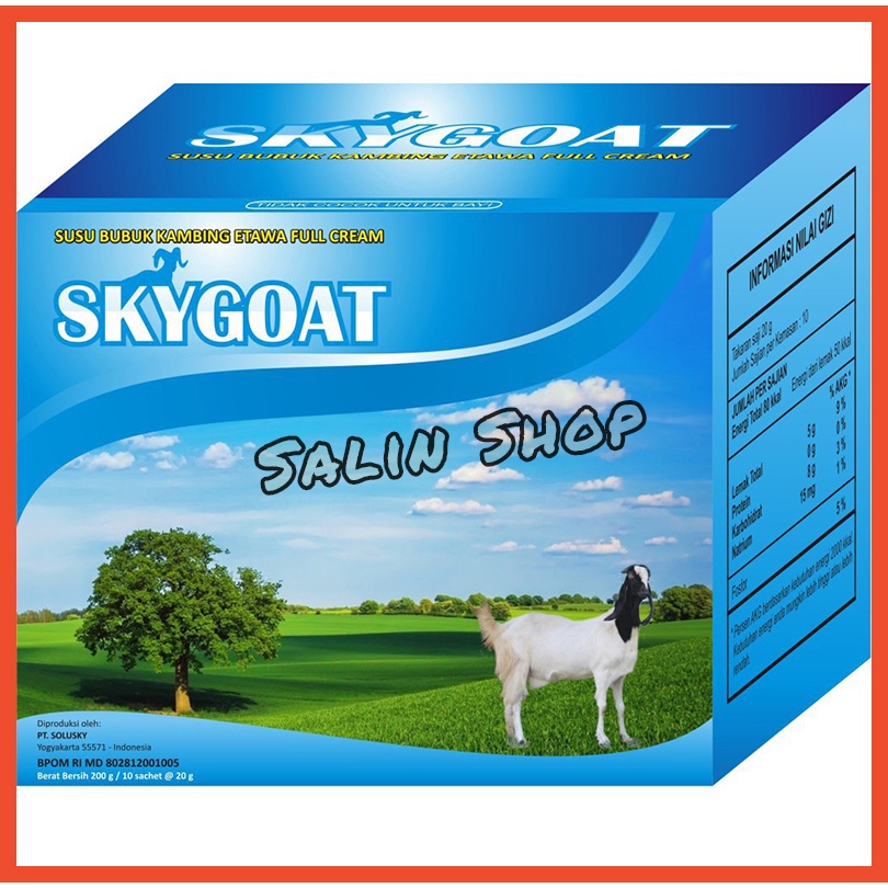 

Susu Kambing Etawa Bubuk Original SKYGOAT (SALIN SHOP)