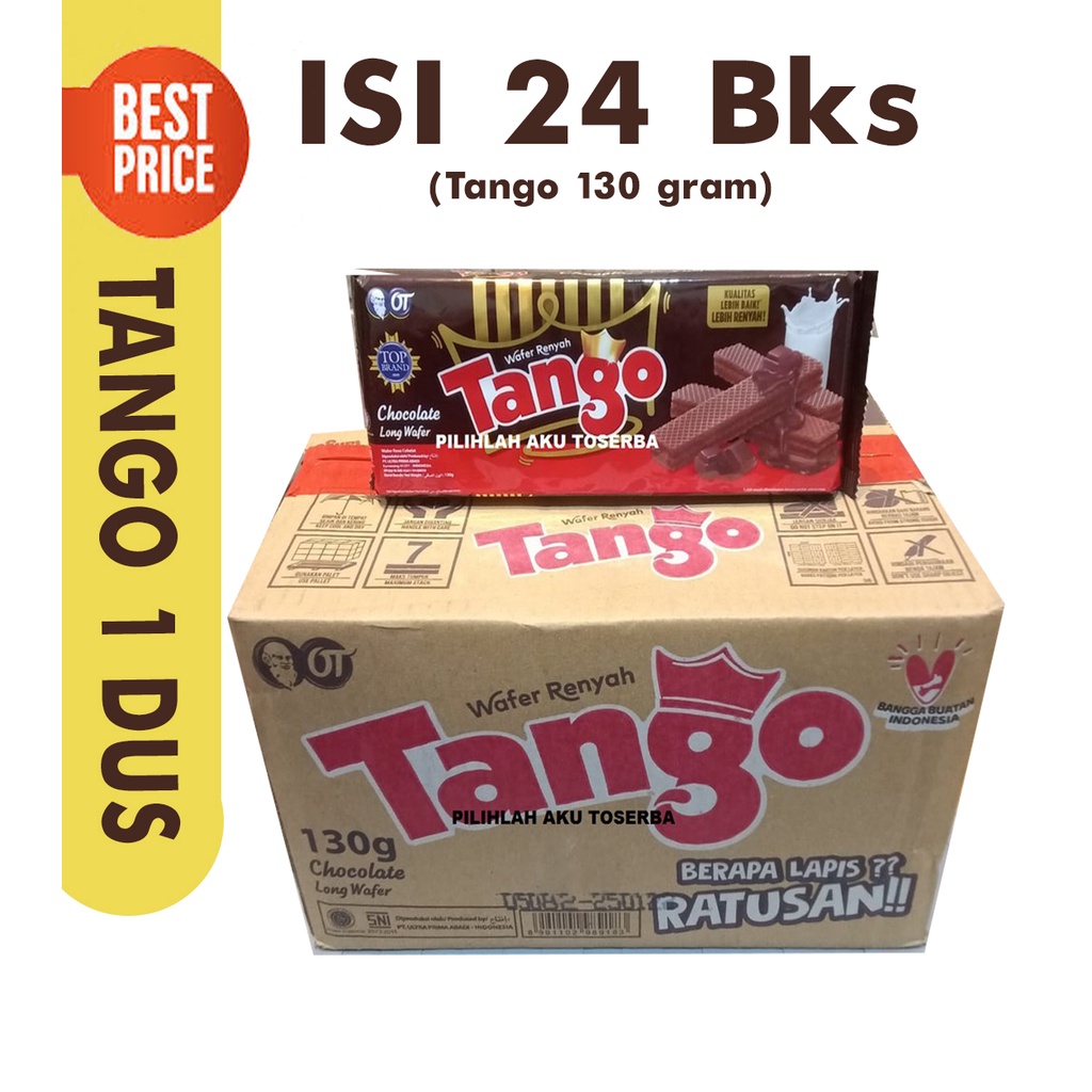 [PALING MURAH] Tango 1 dus (tango 130 gram x 24 Bungkus)