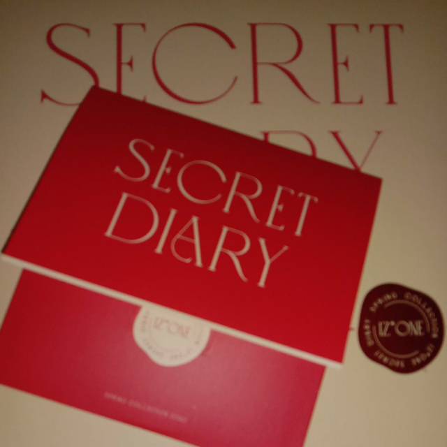 

box dvd secret diary izone