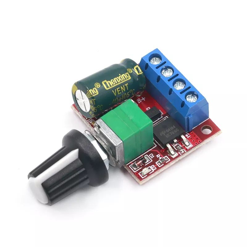 Mini PWM Motor Controller 4.5 Volt - 35 Volt 5 Ampere