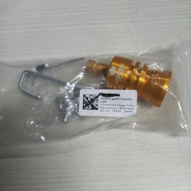 PENYIUL TURBO PALSU KNALPOT MOBIL