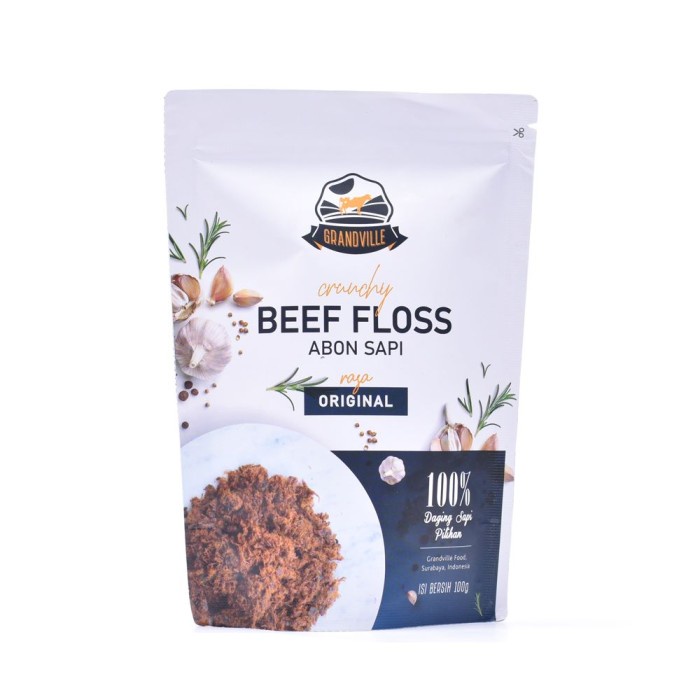 

ABON- ABON SAPI CRUNCHY ORIGINAL GRANDVILLE 100 G -MAKANAN-KERING.
