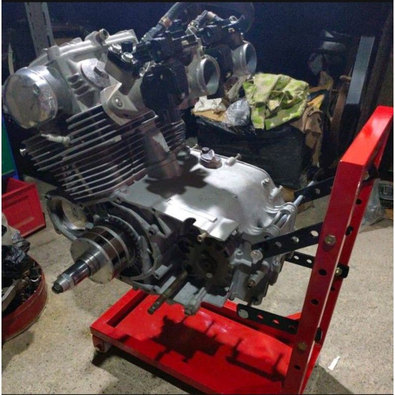 Alat Dudukan Mesin Universal Engine stand Alat dudukan mesin model bak