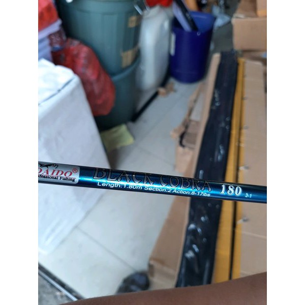 Solusi joran daido black cobra 180 17lb Terjangkau