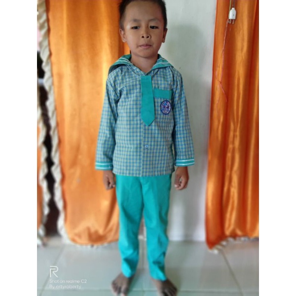Seragam TK PAUD Custom desain