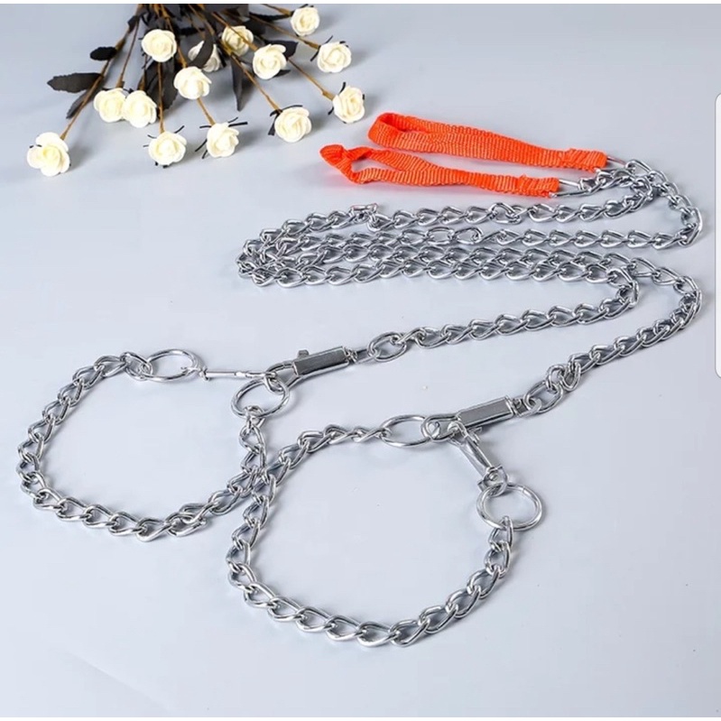 Rantai anjing ukuran 3.5mm 4mm - dog chain