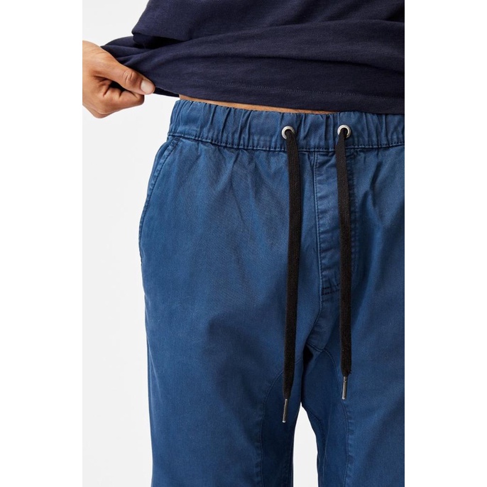 Cotton On - Celana Jogger Pria - Drake Cuffed Pant Navy