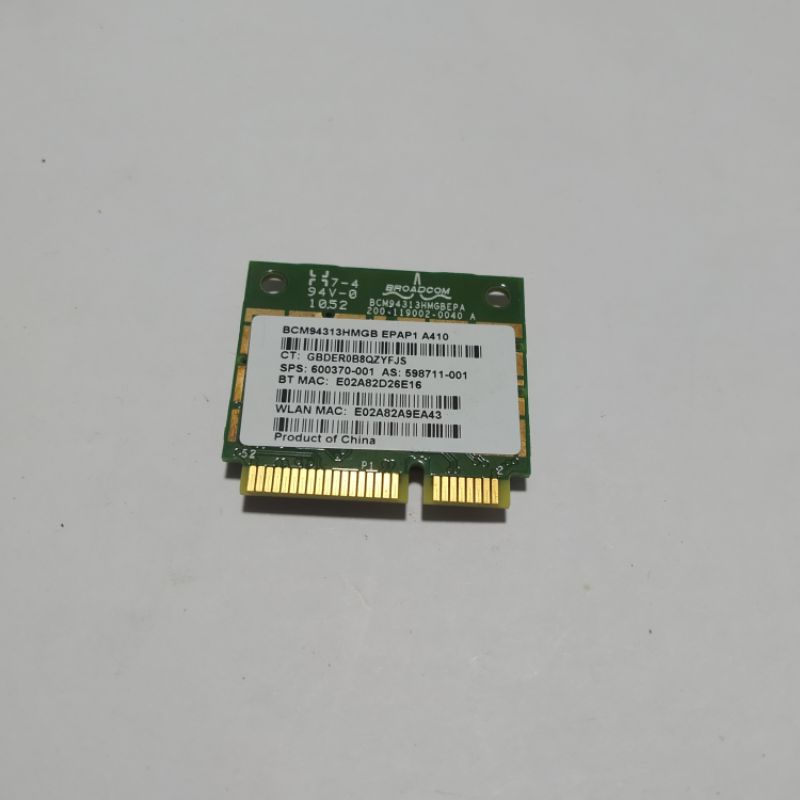 Wifi Wireless Wifi Card HP Mini 110-3554TU