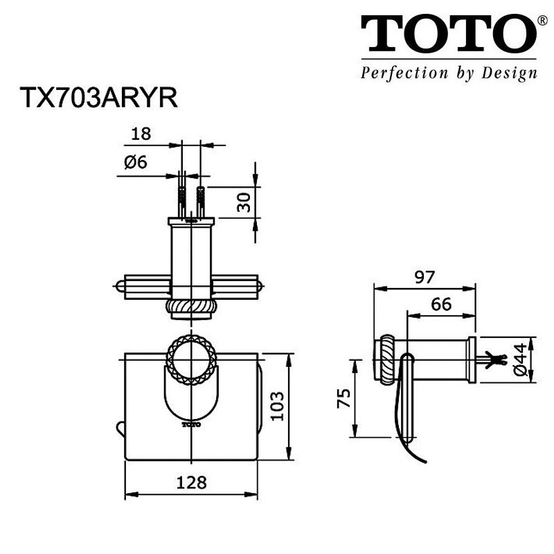 SALE TEMPAT GANTUNGAN TISSUE STANILESS TOTO TX 703 ARYR KAMAR MANDI