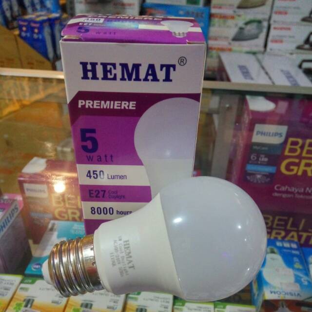 Lampu Led Premiere hemat 5 Watt / 10 watt / 15 watt / 20 watt lampu led premium 5w 10w 15w 20w berpendingin