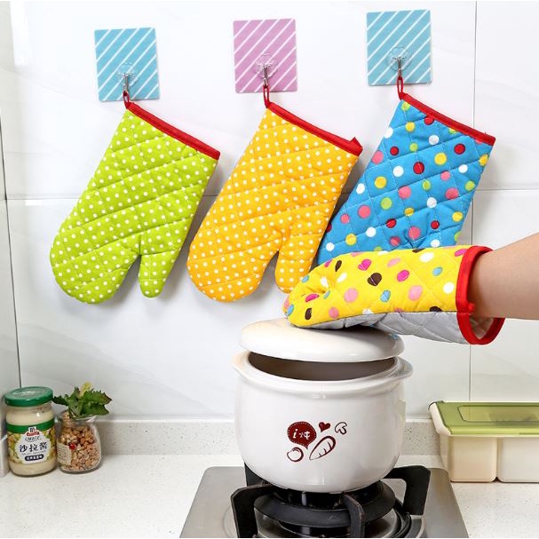 Sarung Tangan Oven Hand Glove Anti Panas Tebal Kain