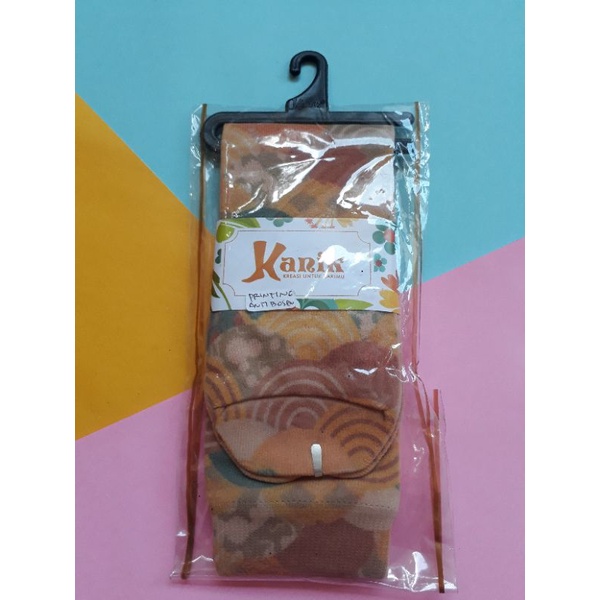 KAOS KAKI WANITA KANIK PRINTING ANTI BOSEN