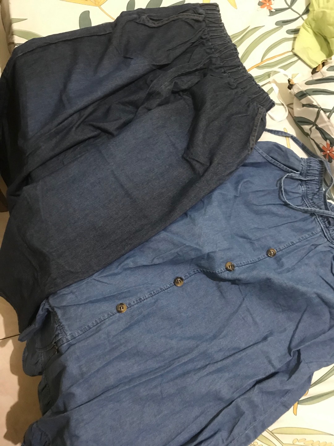 Bawahan Muslim Wanita Celana Kulot Jeans Lebar ZAHRA