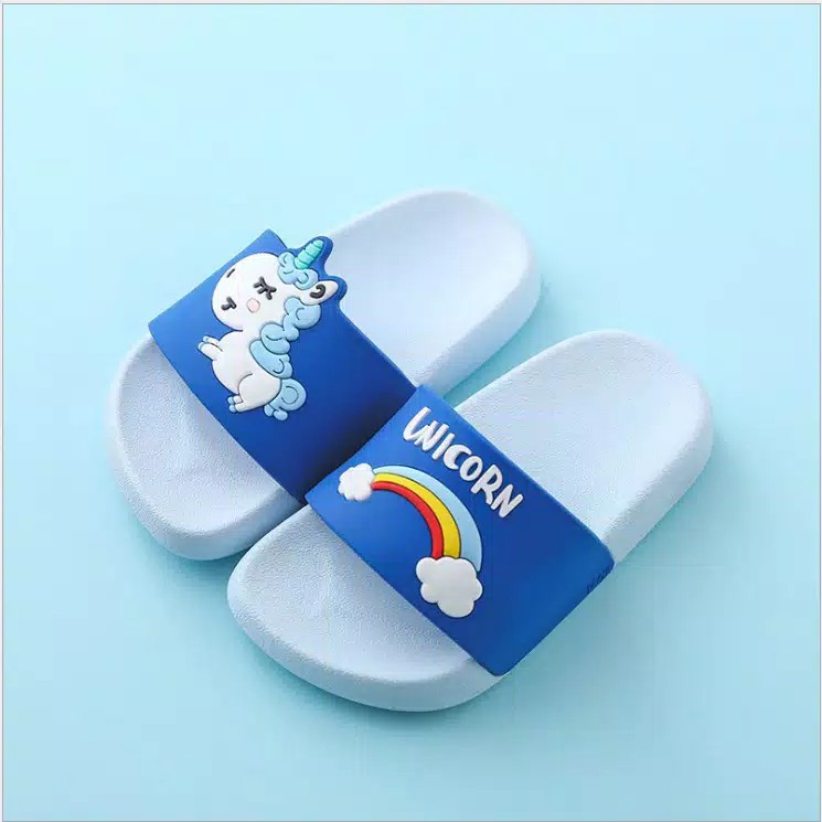 SANDAL SLOP UNICORN ALINA 2088 IMPORT JELLY LENTUR EMPUK MODEL BARU PROMO DISKON MURAH BERKUALITAS