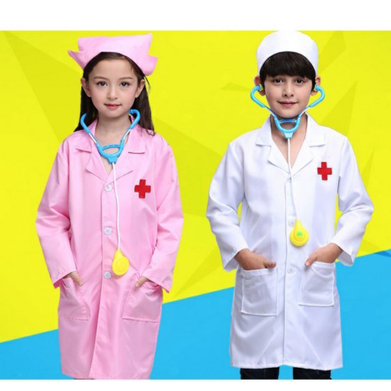 Baju Dokter Anak Kostum Profesi Dokter