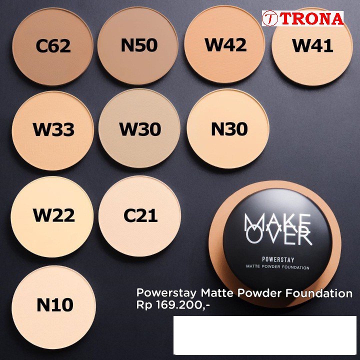 Make Over Powerstay Matte Powder Foundation | Bedak Padat