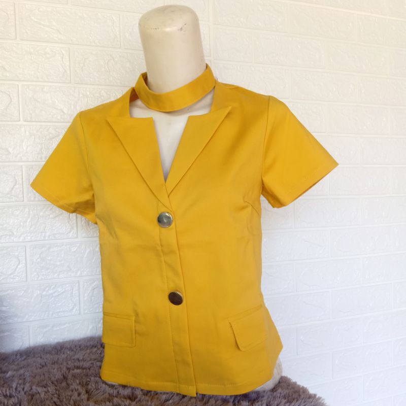 Top Moscato choker kuning