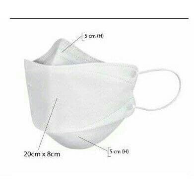 MASKER KF94 Disposable mask MASKER KOREA 4PLY Earloop ISI 10pcs sertifikat CE BNPB