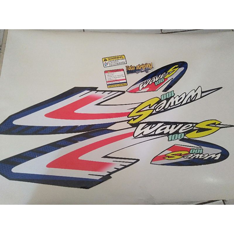 striping wave s 100 supra fit supra x lama