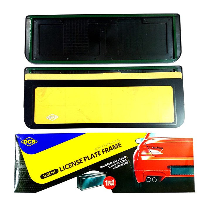 Dudukan Plat Nomor Mobil ACRYLIC MIKA (Tanpa Led) 2pcs