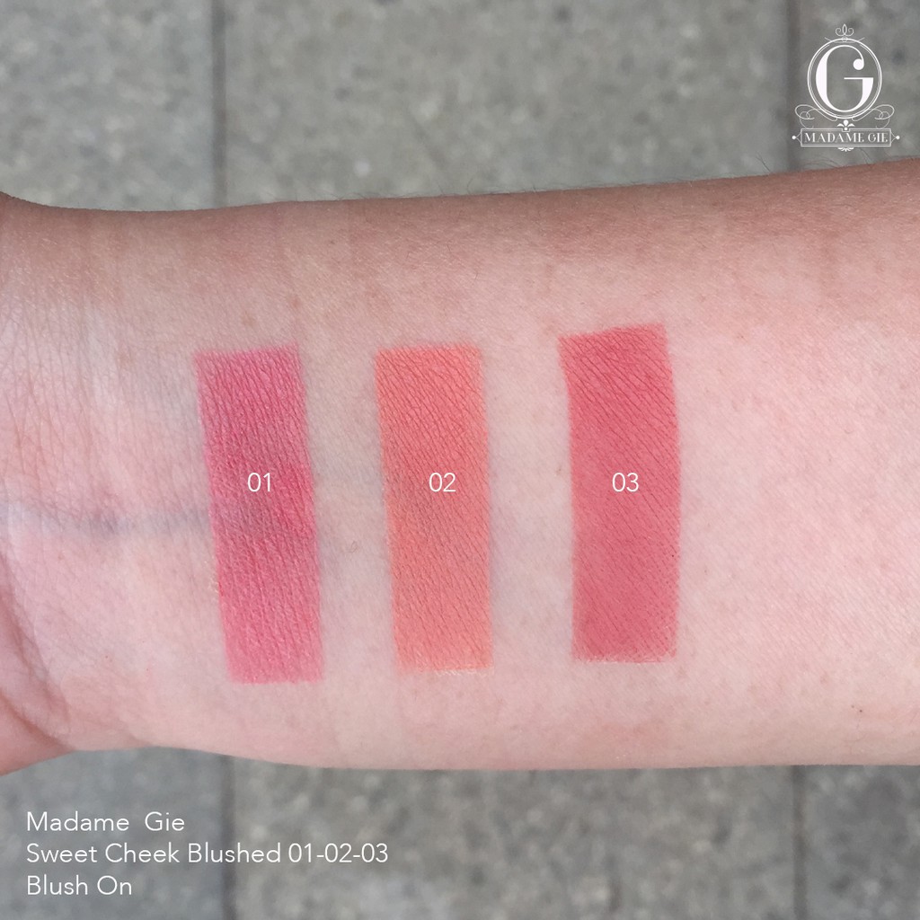 (BISA COD) Madame Gie Sweet Cheek Blush On