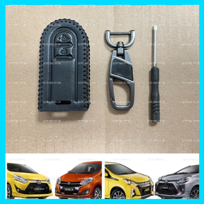 Sarung Kunci Remote Kulit Agya Ayla 2017 2021 2022 Up