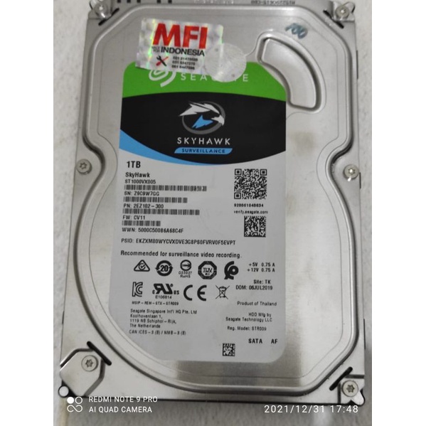 Hardisk CCTV & PC 1TB