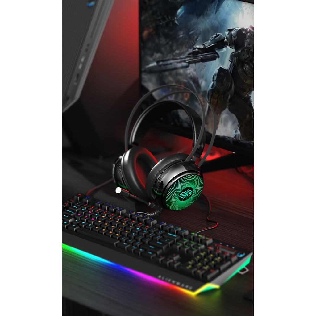 DACOM GH08 - Wired Gaming Headphone for Mobile Phones and PC Gaming