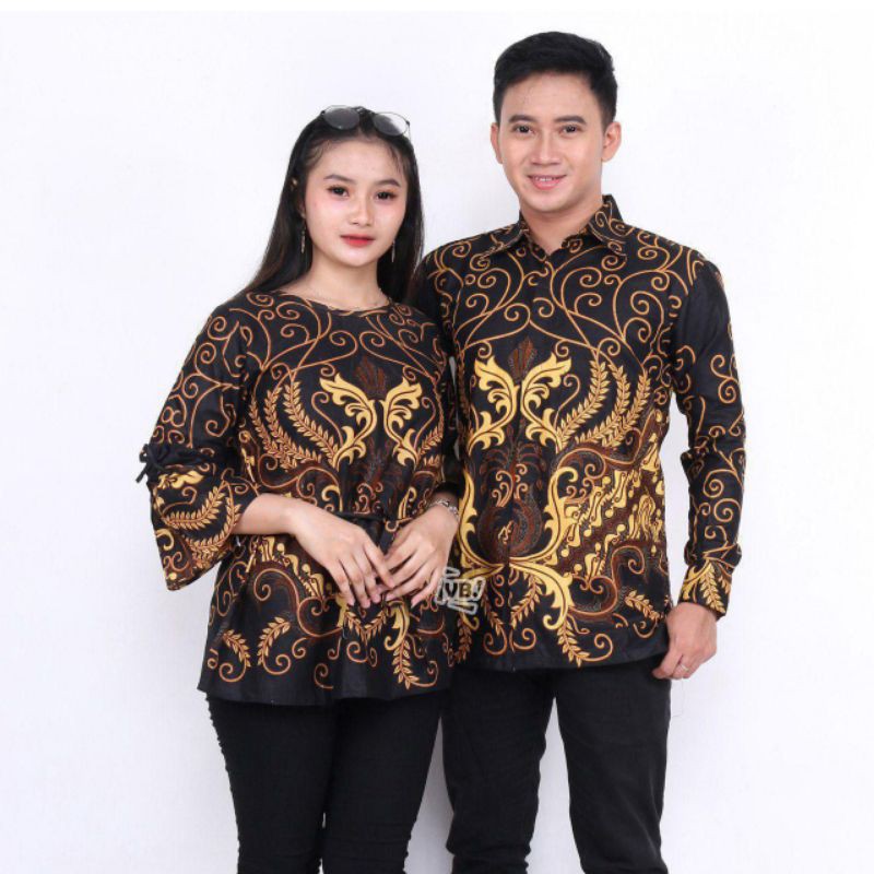 COUPLE ATASAN BATIK MODERN / COUPLE BATIK PREMIUM UNGGUL JAYA
