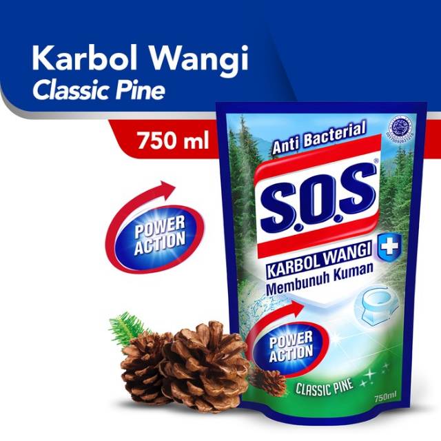 Pembersih Lantai Sos Sereh 700Ml Refill (Khusus Gojek Surabaya) / Toko Makmur Online