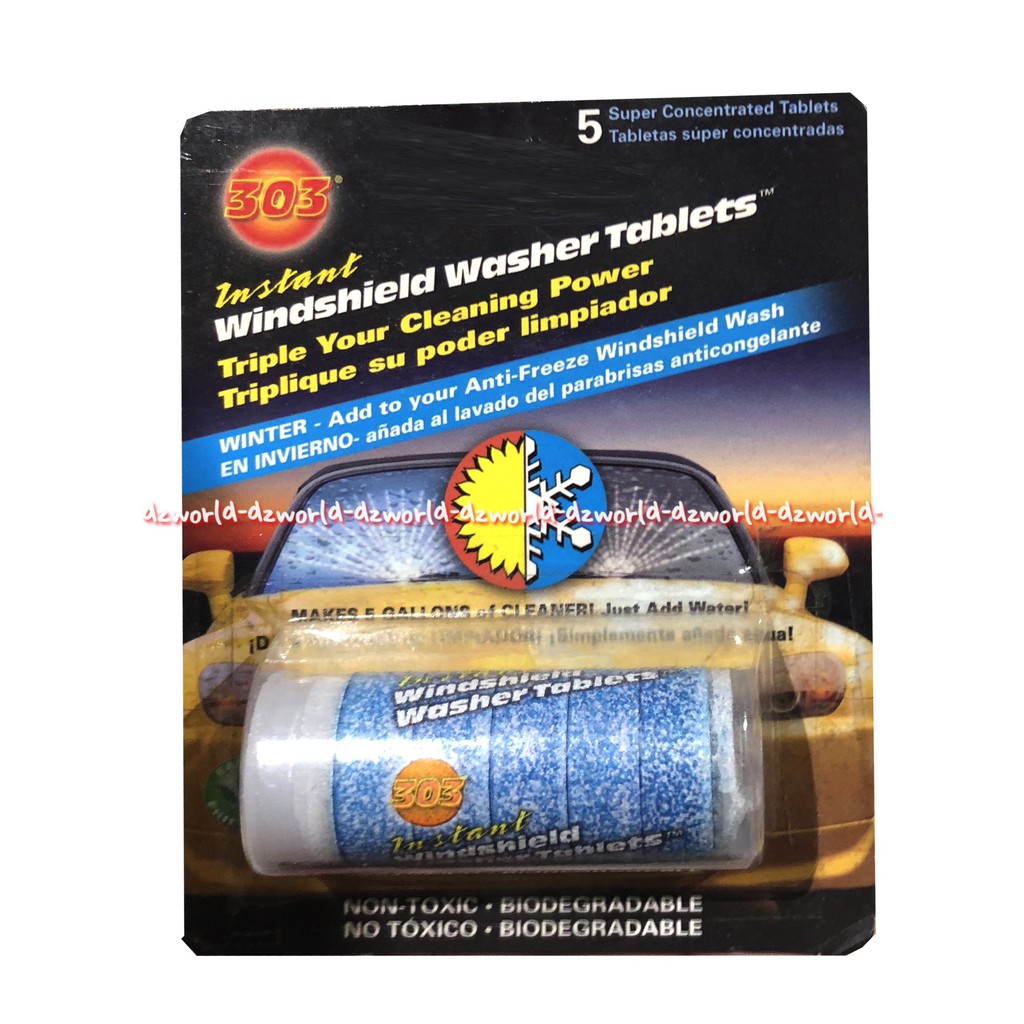 Instant Windshield Washer Tablets Pembersih Mobil