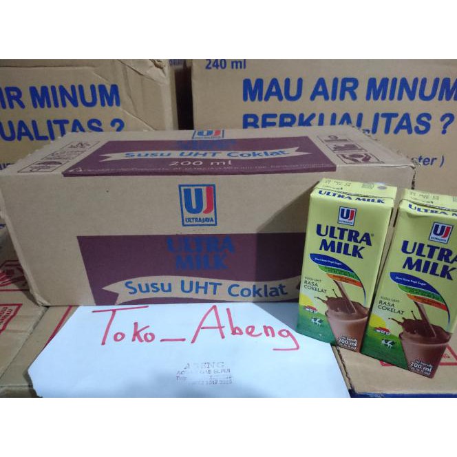 

[[BISA COD]] Susu Ultra Milk Coklat 200ml (1dus isi 24 buah) BIG SALE Kode 746