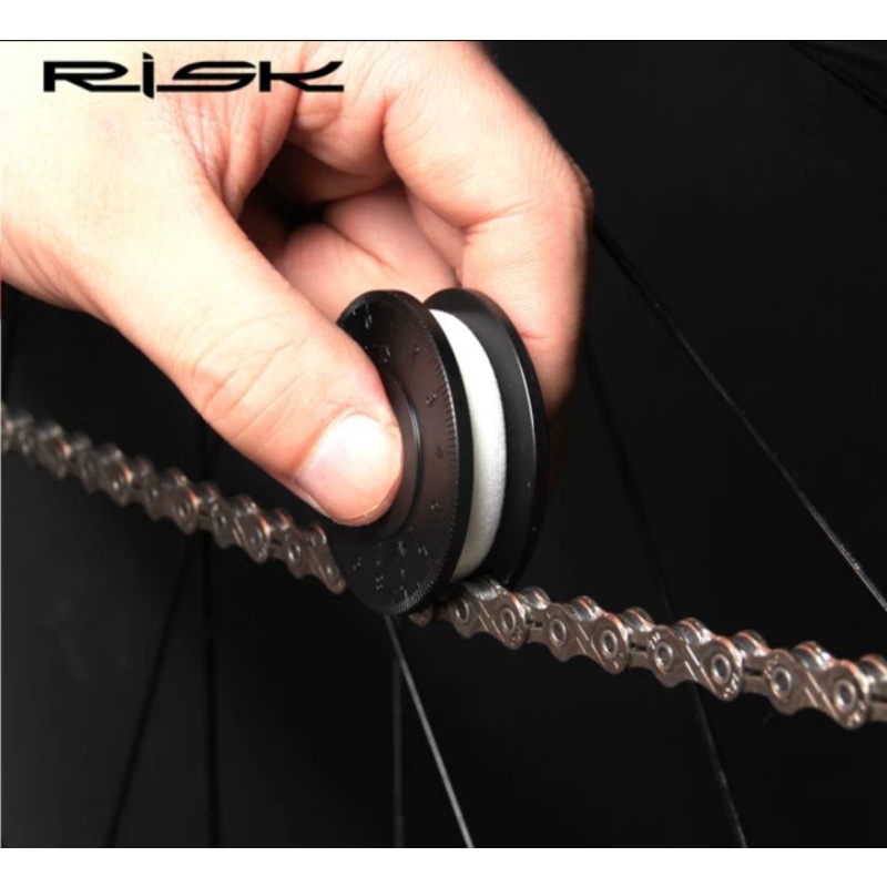 Risk Bicycle Chain Holder Dudukan Rantai Sepeda disaat Loading Bisa TA dan QR