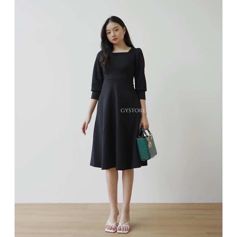 Mitha Midi Dress | Casual Dress Polos | Dress Korea