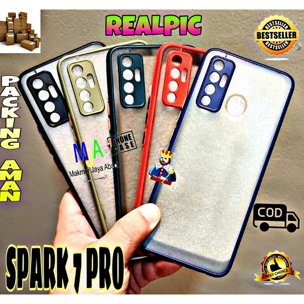 SOFTCASE TECNO SPARK 7 PRO - CASE MATTE FULL COLOUR MY CHOICE BUMPER CASE PELINDUNG KAMERA