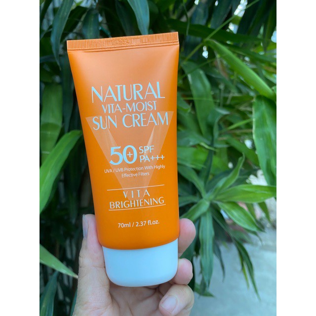 3W CLINIC Natural VITA-MOIST Sun Cream 70ml