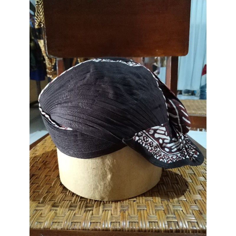 blangkon alus cuci lipat blangkon tulis oleh oleh solo jogja pekalongan akad nikah ijab