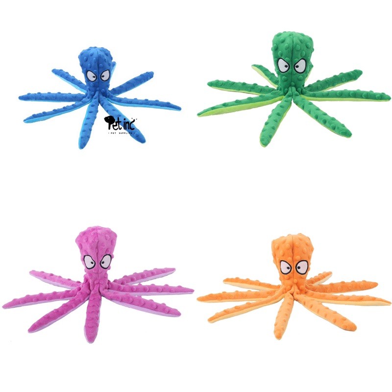 Atlantic octopus squeaky toy