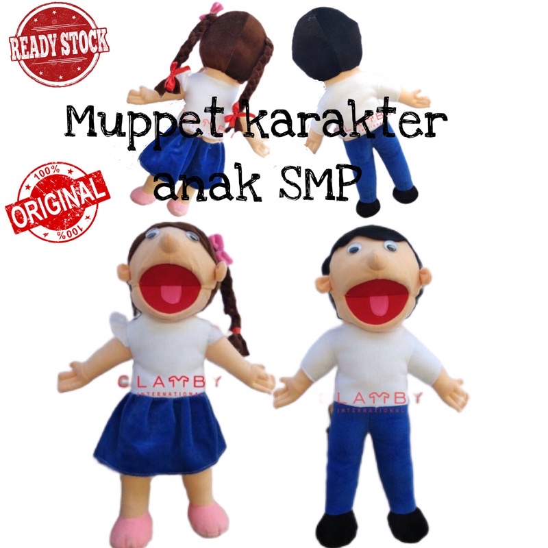 muppets boneka tangan puppet boneka edukasi anak maninan edukasi boneka dongeng karakter anak SMP