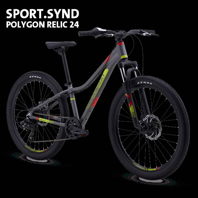 PROMO SEPEDA  GUNUNG  DOWNHILL  MTB  24 POLYGON  RELIC TERBARU 