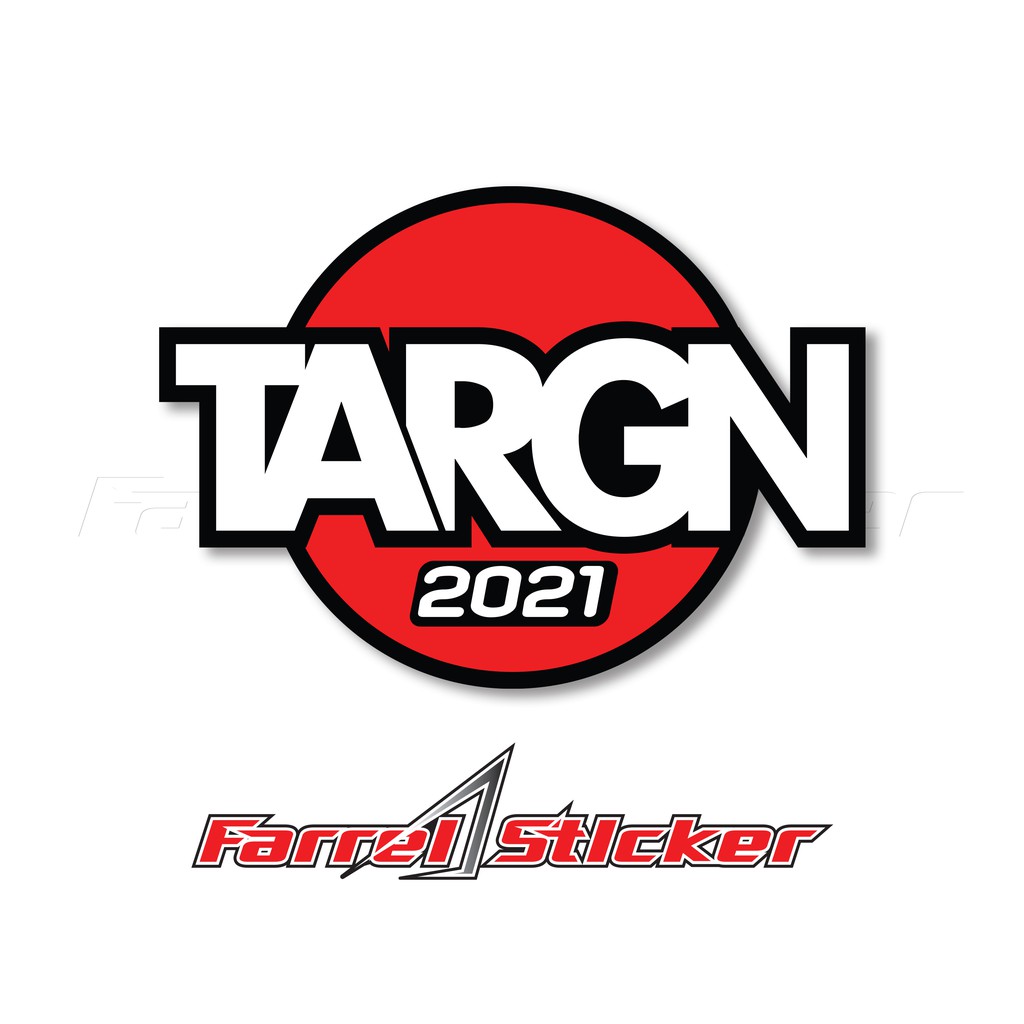 Stiker TARGN sticker team arogan 2022