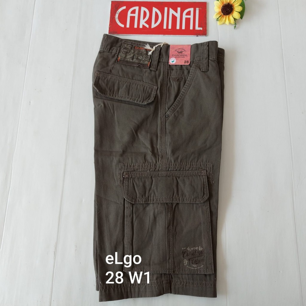 BB 28-W CARDINAL KEMPOL CASUAL Celana Pendek Kempol Fashion Pria Brand Kekinian