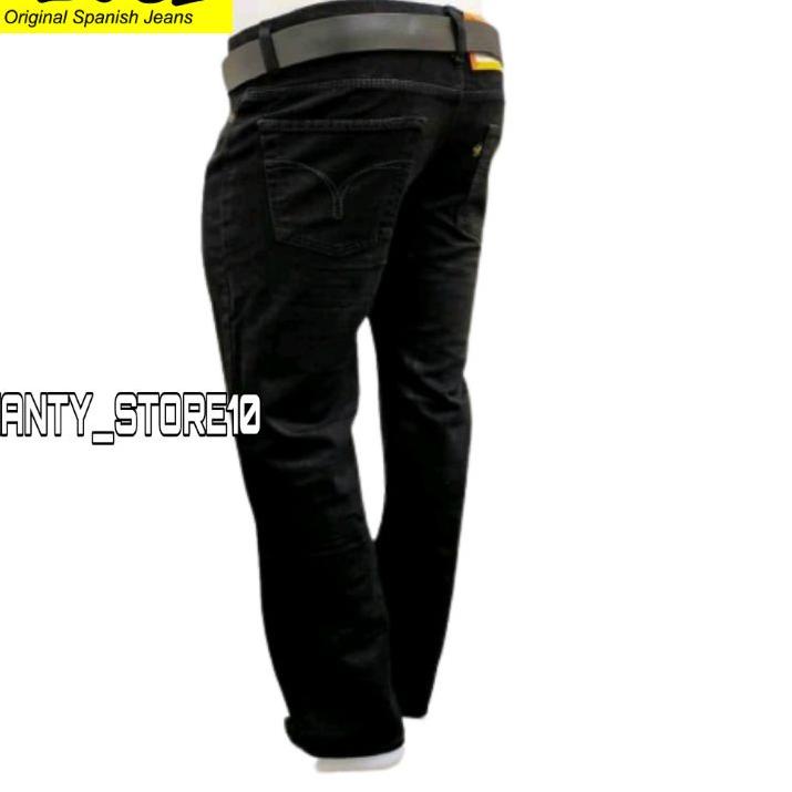 ✿ promo cuci gudang celana jeans pria lois//celana lois pria standar//celana lois warna hitam ❉